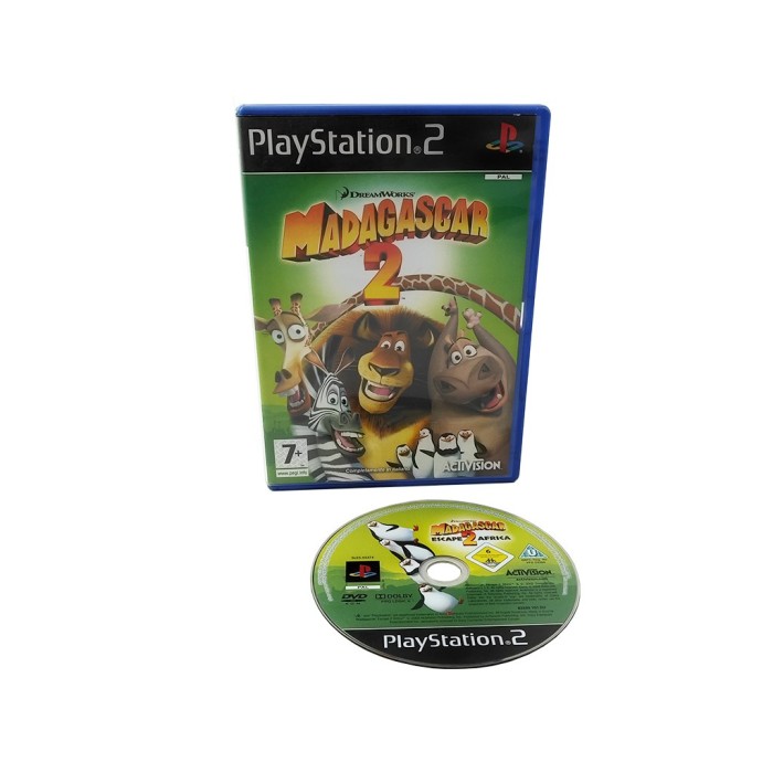 Gioco Sony Playstation PS2 - Madagascar 2 Escape Africa DreamWorks