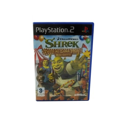 Gioco Sony Playstation PS2 - Shrek Tutti al Luna Park Mini-Giochi