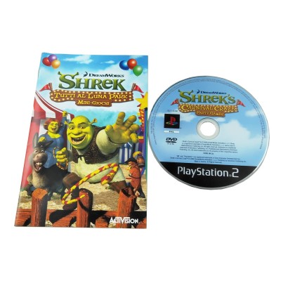 Gioco Sony Playstation PS2 - Shrek Tutti al Luna Park Mini-Giochi