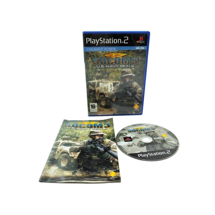 Gioco Sony Playstation PS2 - SOCOM 3 U.S. Navy Seals