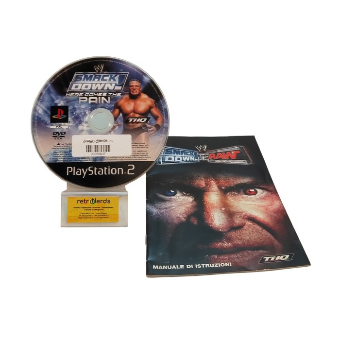 Gioco Sony Playstation PS2 - WWE Smack Down Here Comes the Pain - sOLO gIOCO