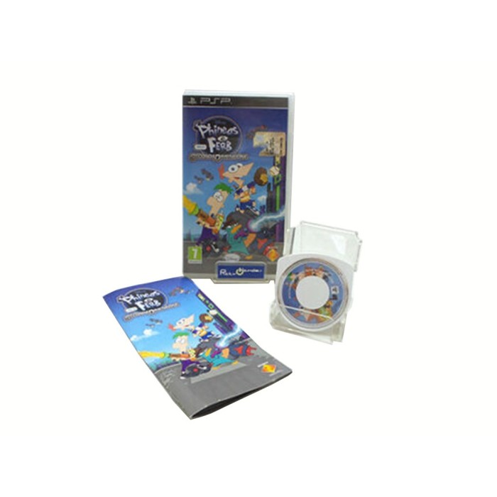 Gioco Sony Playstation PSP - Phineas e Ferb nella seconda dimensione