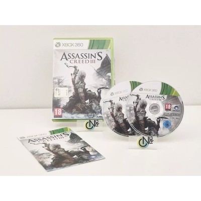 Lotto 3 Giochi Microsoft XBOX360 ** ASSASSIN'S CREED ** II - III - Revelation