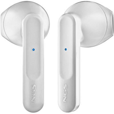 NGS ARTICA MOVE WHITE - Auricolari Wireless Compatibile con Tecnologia Bluetooth 5.3. e TWS  Controllo Touch