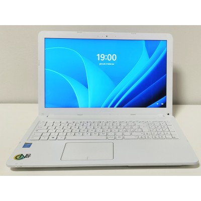 Notebook Asus F540L bianco i3 12 GB memoria 250 Gb