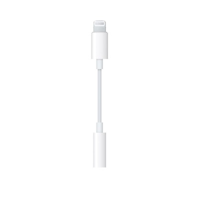 Apple MMX62ZM/A Adattatore da Lightning a Jack Cuffie (3,5 mm) - Bianco