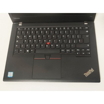 Notebook Lenovo T470 nero i5-7300U 8GB 250GB