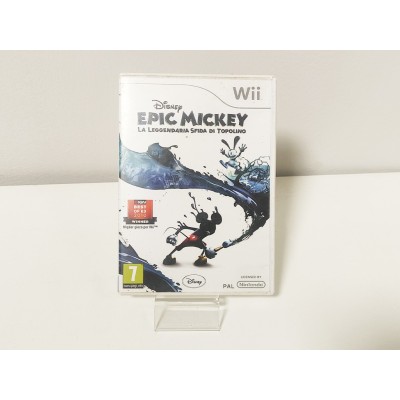 Gioco Nintendo Wii - Epic Mickey - La Leggendaria Sfida Di Topolino