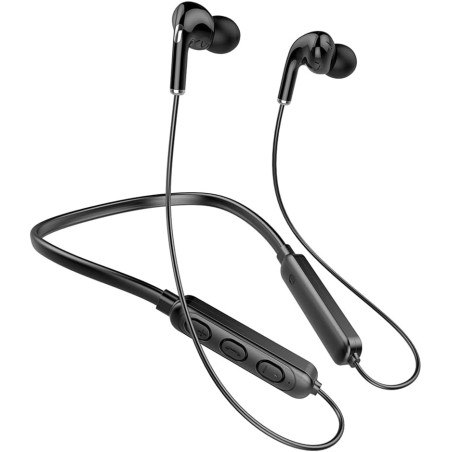 Auricolari Cuffie Bluetooth Sport In-Ear IPX7 Impermeabili Nero