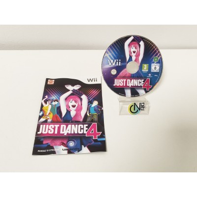 Lotto 4 giochi Nintendo Wii - Just Dance 3 - Just Dance 4 - Just Dance 2014 - Just Dance 2015