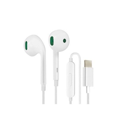 Auricolare Stereo Type-C + Microfono + Tasto risposta White **Bulk** Oppo