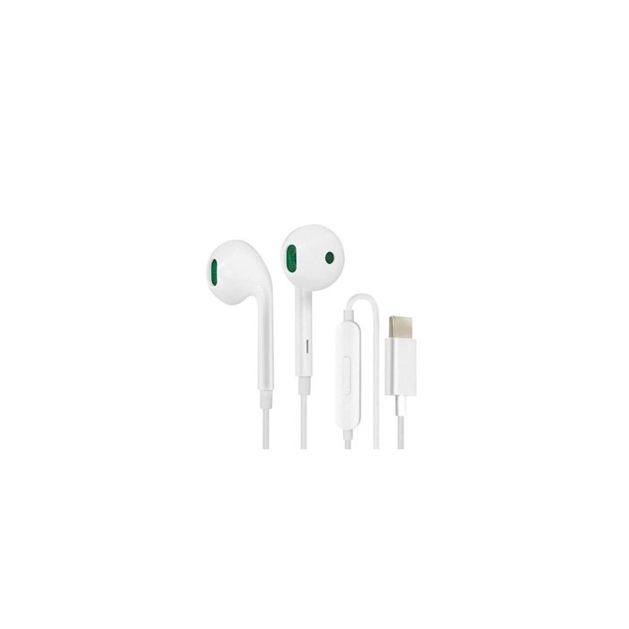 Auricolare Stereo Type-C + Microfono + Tasto risposta White **Bulk** Oppo