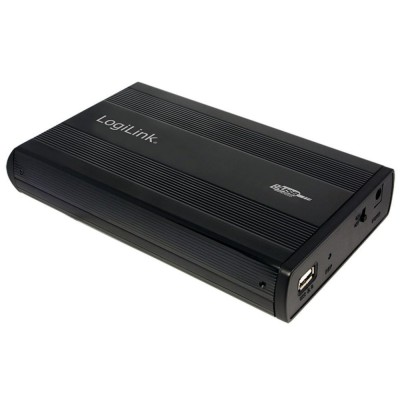 Logilink Case Esterno per HDD 3,5", USB2.0, SATA, Nero IDE