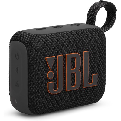 JBL GO 4 Speaker Bluetooth Portatile, Altoparlante Wireless Waterproof e Resistenza alla Polvere IP67 Nero