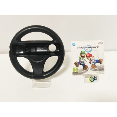 Gioco Nintendo Wii - Mario Kart con volante nero