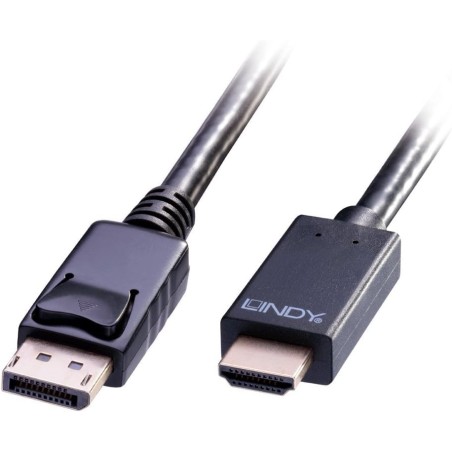 Cavo DisplayPort HDMI 1.4, 0.5 Metri, Cavetto Display Port 1.2 4K 4096x2160@30Hz 10.2G