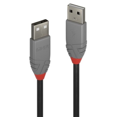 LINDY CAVO USB 2.0 TIPO A/A ANTHRA LINE, 2M USB-USB