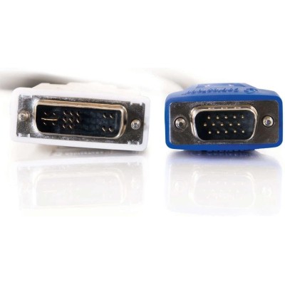 Cavo VGA - DVI 1m DVI-A M / HD15 M Cable VGA (D-Sub) Nero